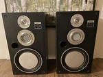 Rare Vintage Technics SB-X500A Speakers, Honeycomb Disc Drivers. Fixed Price $200.00.