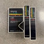 Vintage Zenith Maxitape L-830 Video Cassette Lot Of Five Hour L830 New Sealed. Fixed Price $30.22.