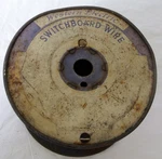 Western Electric 22 Awg Cloth Covered Enameled Switchboard Wire Spool Vintage. Fixed Price $249.99.