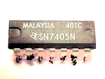 SN7405N "original" Texas Instruments 14P Dip Ttl Ic Pc. Fixed Price $9.85.