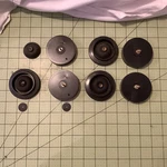 Sanyo Turntable SQ25 Original Feet Cushions Not Sure If They Are Complete. Fixed Price $29.00.