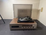 Vintage 1978 Jcpenney Stereo W/ Bsr Turntable Powers On Needs Service. Fixed Price $34.99.