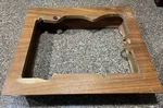 Solid Wood Dual 12XX Turntable Plinth (read Description). Fixed Price $20.00.