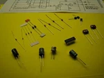 Dynaco C-100 PC-49 Repair Kit With Semiconductors Capacitors And Schematic. Fixed Price $25.95.