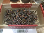 18.4OZ Lot Of Nos Allen Bradley Etc Carbon Comp Resistors Watt New Approx 370. Fixed Price $99.99.