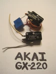 Akai GX-220 Microswitch Set, Omron V-1A442, R25618, 5A125.250V.AC.. Fixed Price $21.99.