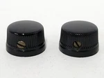 Pair Daka-ware 1450 Knobs Nos Excellent For 1/4" Dia Shafts Dakaware. Fixed Price $12.95.
