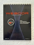 Webcor 1960 Fonografs Tape Recorders Disk Changers Spiral Catalog High Fidelity. Fixed Price $18.95.