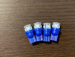 Pioneer SX-1050 Led Light Bulbs SX-850 SX-950 4 Cool Blue Wedge Lamps. Fixed Price $7.00.