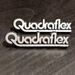 Original Quadraflex ST-19 Speakers Badges Logo Pair. Fixed Price $39.99.