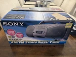 Sony CFD-S26 Cd Radio Cassette Corder Boombox Mega Bass New Old Stock Fast Ship. Fixed Price $269.99.