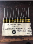 Nos - Lot Of Allen Bradley RCR42G104JS 100K 2W 5% Resistors #0184. Fixed Price $25.00.