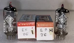 Pair Telefunken EF86 Chrome Plate Vacuum Tubes Amplitrex Nos Rare. Fixed Price $270.00.