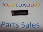 Criterion 50A Logo. 1 Piece. Tested. Parting Out Speakers.. Fixed Price $13.99.