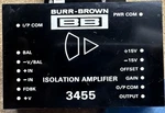 Burr-brown 3450 Isolation Amplifier. Fixed Price $30.00.