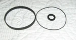 Nakamichi BX-125, BX-125E Cassette Capstan & Counter Belts With Idler Tire. Fixed Price $13.00.