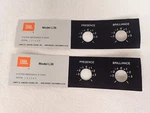 Vintage Jbl L36 Speaker Aluminum Badge Name Plate Pair. Fixed Price $24.99.