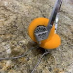 Mura LW-300 Headphones Orange Pads Guardian Vintage Gray. Fixed Price $39.99.