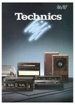 Technics - Brochure Catalogue Katalog 1986 1987 Language: English. Fixed Price $9.28.