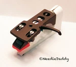 New Black Turntable Headshell + Sanyo MG-09D Cartridge Needle. Fixed Price $33.00.