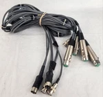Lot Of Jsc Wire & Mic Cable JPA-125 W/ 74868UG-88/U And Switchcraft A3F Mounts. Fixed Price $79.99.