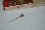 Vintage Fairchild 2N1613 Npn Gold Transistor Qty (RB2.2). Fixed Price $19.00.