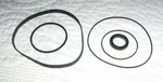 Nakamichi 480 Cassette Capstan, Cam Motor Belt, Counter Belts & Idler Tire. Fixed Price $26.00.