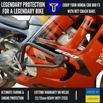 Honda Cbr 600 F3 1995-1998 Crash Bars Engine Guard Protection Kit Mtt Heavy Duty. Fixed Price $209.99.