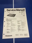 Panasonic Service Manual Speaker System SL-H307U Turn Table. Fixed Price $20.00.
