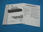 Nos Hafler DH-100 (DH100) Preamplifier Manual (original). Fixed Price $14.95.