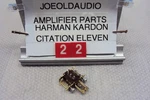 Harman Kardon Citation Eleven Push Button Switch. Read Below Parting Out. Fixed Price $23.99.