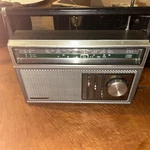 Vtg Panasonics T.v. Am/fm Radio 4-BAND Receiver Model RF-1101 No Battery Cover. Fixed Price $25.00.