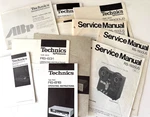 Technics Operating Instructions - All Original. Fixed Price $12.00.