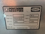 PF80R1K20-W Genuine Allen Bradley Braking Resistor By Hubbell Ohm 1200W Clean. Fixed Price $199.00.