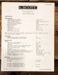 Hh Scott Model 342B 382B Receiver Service Manual *original*. Fixed Price $19.97.