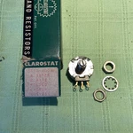Clarostat 425-255 Potentiometer 1K 1000 Ohms Watts Taper 10%. Fixed Price $12.99.