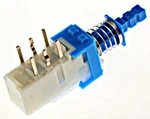 Alps Alpine SPUN191000 3 Pole Dpdt Momentary Pc Mount Push Switch New Nos Scarce. Fixed Price $28.95.
