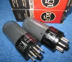 Pair Nib Rca 35L6GT Beam Power Tubes AA5 M12. Fixed Price $9.99.