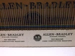 Allen Bradley Carbon Comp Resistors 56OHM 1/2WT 5%. Fixed Price $14.99.