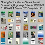 Grundig Service Manuals Schematic Owners Huge Mega Collection 814 Files Pdf Dvd. Fixed Price $12.97.