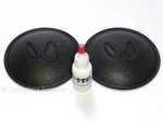 Infinity 4.375" (4 3/8") Logo Dust Cap Kit With Adhesive - 2 Pack. Fixed Price $13.95.