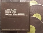 Allied Radio Stereo Setup Test & Demo Records 3LP 1959 Box Vg+ Phil Bowman. Fixed Price $47.50.