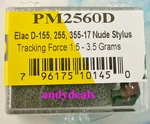 PM2560D Stylus Needle For Elac D244-17 STS-244-17 STS-44J-17 STS-344-17 332-D7. Fixed Price $29.95.