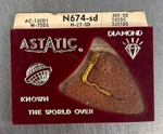 Astatic Diamond Stereo Needle Stylus N674-SD 385SD New Nos. Fixed Price $14.99.
