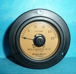 Western Electric Dc Milliamperes Panel Meter 0-25MA 1/2IN Usn CW-22395. Fixed Price $18.95.