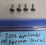 2006 Mitsubishi Outlander Passenger Front Speaker Screws. Fixed Price $24.95.