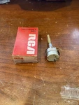 New Old Stock Vintage Rca Variable Resistor Push Pull Switch Part # 130185. Fixed Price $10.00.