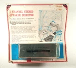 Vintage Audiotex 5 Channel Push Button - Retro Speaker Selector Gc Electronic. Fixed Price $10.00.