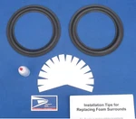 Ar TSW-100 / TSW-110A TSW-110B Speaker Foam Surround Woofer Repair Kit. Fixed Price $28.00.