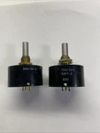 Beckman Helipot 3351-R1K -33-2 L.3MULTI-TURN Potentiometer (2 Pc) Used B39-5. Fixed Price $30.00.